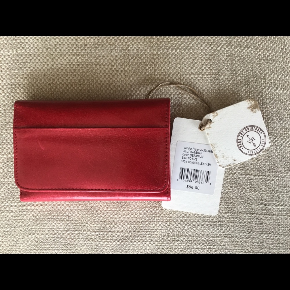 Hobo Jill wallet in Geranium